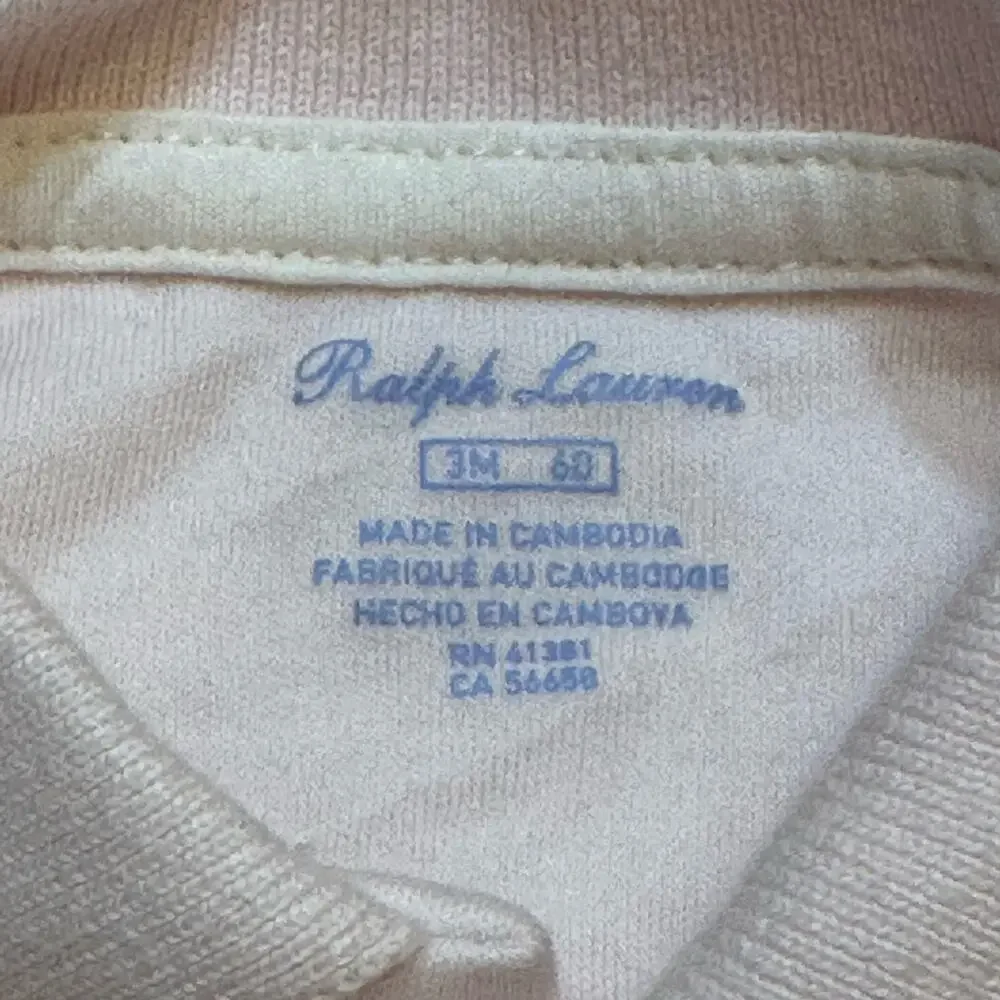 Ralph Lauren Pink Polo Dress sz 3 m